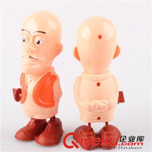 上鏈玩具類 熊出沒系列 上鏈發(fā)條跳跳光頭強(qiáng)公仔 熱賣地攤玩具批發(fā)原始圖片2