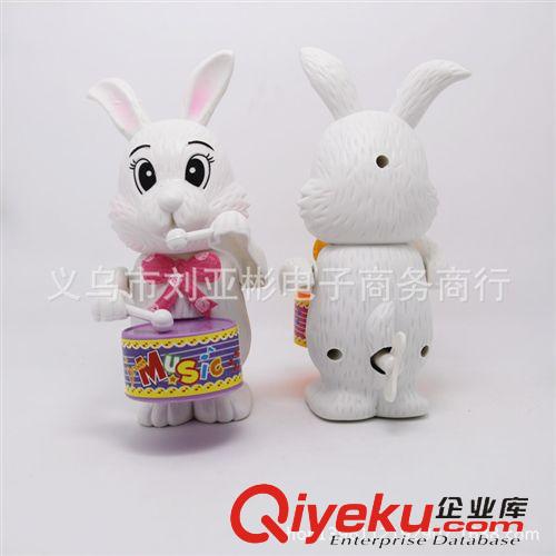 上鏈玩具類(lèi) 上鏈發(fā)條打鼓玩具 兔子打鼓 新奇特上鏈動(dòng)物玩具原始圖片2
