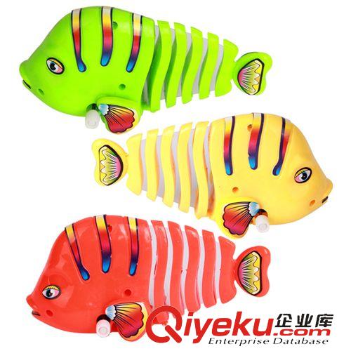 上鏈玩具類 批發上鏈大魚 上鏈搖擺魚 發條搖擺卡通魚 上鏈玩具魚