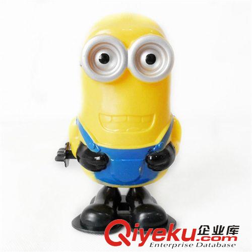 上鏈玩具類 卑鄙的我神偷奶爸小黃人玩具 上鏈跳跳小黃人 單眼雙眼兩款混裝