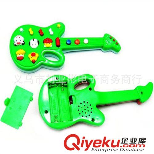 電動(dòng)玩具類 供應(yīng)兒兒童電子吉他玩具帶12首童謠 實(shí)用音樂電廠家直銷批發(fā)原始圖片3