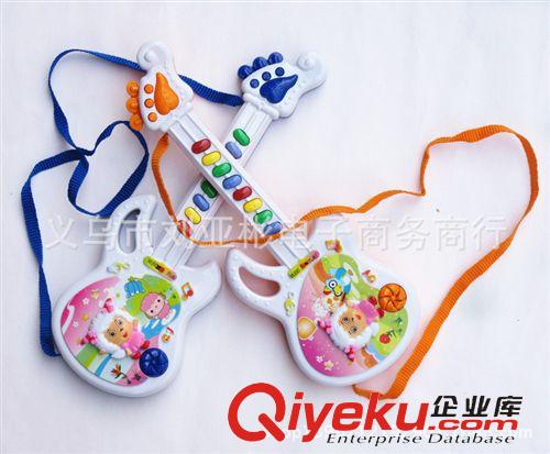 電動(dòng)玩具類 供應(yīng) 喜洋洋電子吉他 音樂玩具 兒童樂器 地?cái)傌浽磁l(fā)原始圖片3