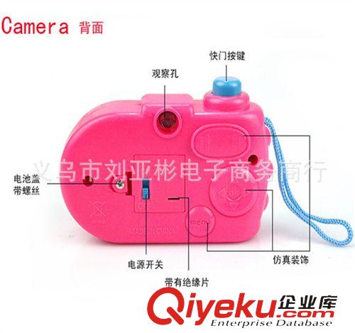 發光玩具類 卡通投影照相機 喜洋洋熊出沒圖案 喜羊羊/熊出沒圖案原始圖片3