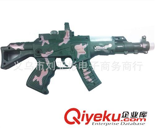 槍械類 電動玩具震動槍 有fzq聲 自帶紅外線 地攤熱賣可混批原始圖片2