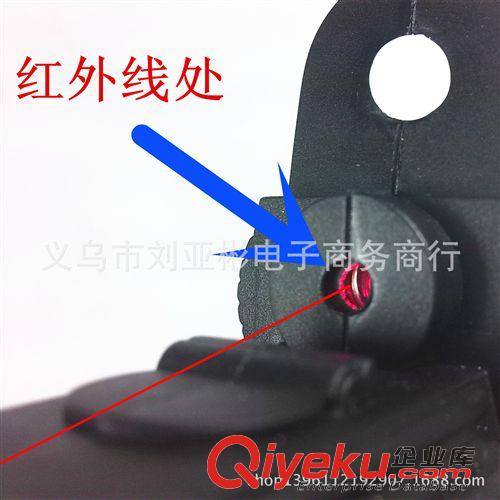 槍械類 電動玩具震動槍 有fzq聲 自帶紅外線 地攤熱賣可混批原始圖片3