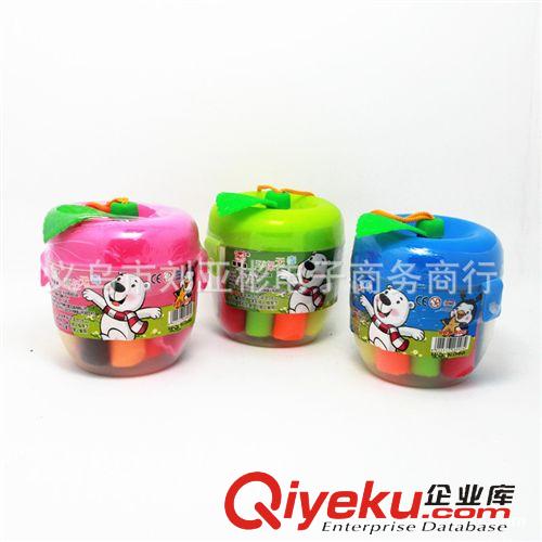 學習用品，日用百貨類 供應 蘋果款式笨笨熊12色橡皮泥 幼兒園用品 md益智過家家玩具原始圖片2