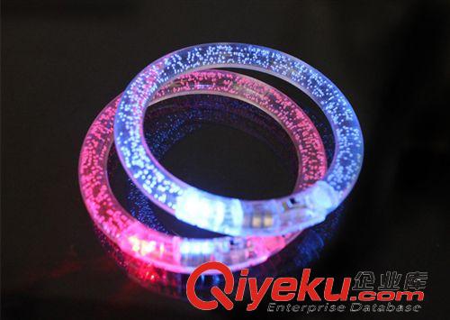 助威道具 LED發(fā)光手鐲 亞克力手鐲 發(fā)光塑料玩具 廠家直銷演唱會助威道具原始圖片3