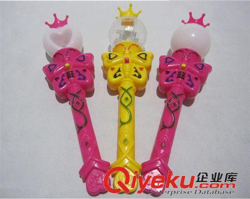感應玩具 發光地攤玩具批發春節熱賣夜光閃光巴拉拉魔仙小魔法棒廠家包郵原始圖片3