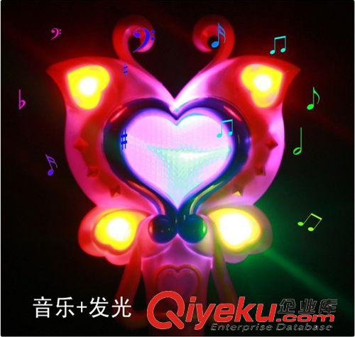 感應玩具 閃光魔法棒 兒歌曲調音樂 5燈 巴拉拉 兒童發光玩具廠家直銷包郵