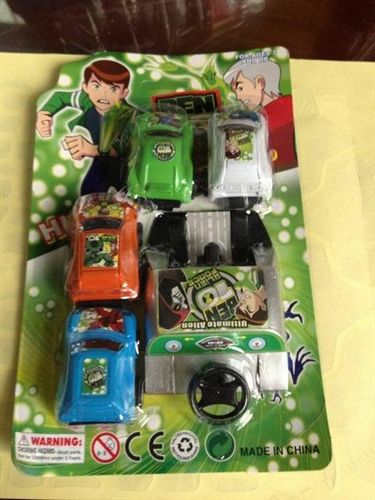 2元小玩具 廠家直銷批發(fā)服裝贈品 BEN10挺力車仔 兒童奶粉贈品 男孩賽車玩具