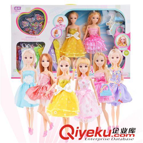 女孩玩具 cdj芭比娃娃芭芘娃娃美少女芭比夢幻公主女孩玩具批發產地貨源原始圖片2