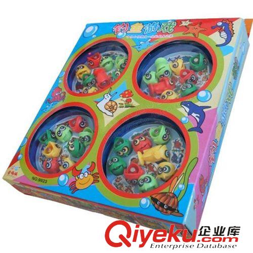 女孩玩具 兒童電動音樂四盤釣魚玩具 釣魚玩具 磁性釣魚4釣竿 益智玩具批發(fā)原始圖片3