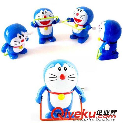 上鏈玩具 新品上鏈叮當貓 發(fā)條玩具上鏈哆啦A夢批發(fā)兒童玩具機器貓地攤熱賣原始圖片2