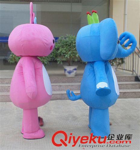 卡通人偶 定做各種大型卡通人偶 大象人偶服 企業(yè)廣告促銷表演工作服