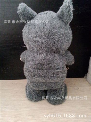 錄音電動玩具 低價促銷 廠家自產(chǎn)自銷智能電動錄音毛絨玩具 走路公仔玩偶原始圖片2