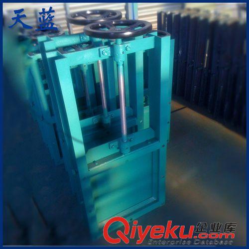 插板閥 廠家生產(chǎn)400*400不銹鋼手動(dòng)插板閥 單封閉插板閥