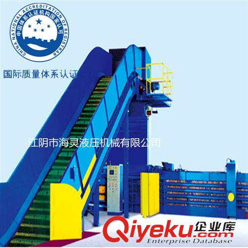 HPM系列臥式手動(dòng)捆扎打包機(jī) 廠家直銷(xiāo)遙控省人工臥式廢紙板打包機(jī)，廢舊紙板打包機(jī)械原始圖片3