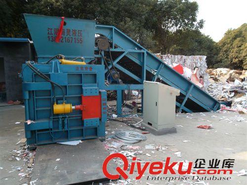 Y82系列立式液壓打包機 出售海靈牌雙箱化纖打包機, 優質優價（客戶現場圖片）原始圖片3