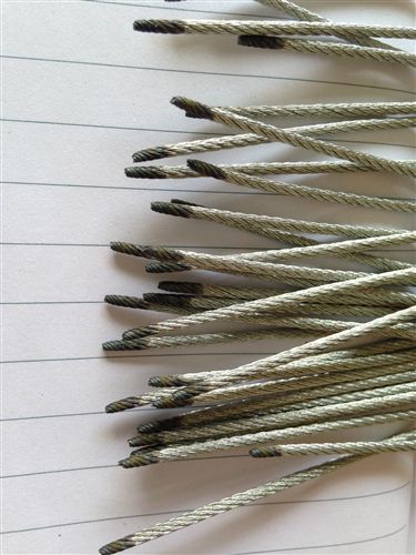行業(yè)設(shè)備 鋼絲繩熔斷尖頭擰緊頭鋼絲繩不散頭熔斷機(jī)鋼絲繩尖頭平頭錐頭