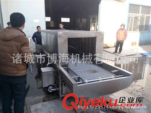 周轉(zhuǎn)箱清洗機系列 **蜜餞托盤周轉(zhuǎn)箱清洗機；塑料筐清洗機，大小型托盤去污設(shè)備原始圖片3