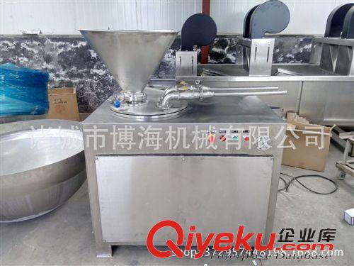 灌腸機系列 #諸城哪家灌腸設(shè)備好、博海牌液壓灌腸機、全不銹鋼材質(zhì) 經(jīng)濟實用原始圖片3