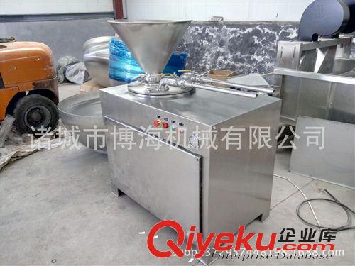 灌腸機系列 【麻辣香腸臘腸灌腸機*微煙熏香辣腸臘肉加工成套設備*液壓灌腸機原始圖片2