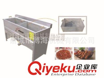 半自動油炸機系列 博海機械專業生產BH-500L半自動油水混合油炸機、油條機