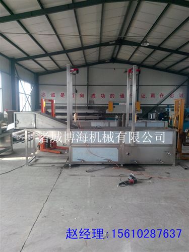 全自動油炸機系列 全自動油炸機，油炸油條鍋巴面食加工設備，油水混合油炸機”原始圖片3