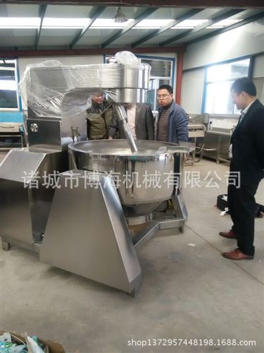 食品炒鍋系列 *真空壓縮果醬棗泥夾層鍋*不銹鋼行星攪拌炒鍋*電磁加熱夾層鍋原始圖片3