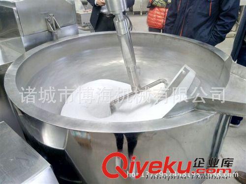 食品炒鍋系列 【專業生產行星攪拌炒鍋*大型食堂餐飲專用炒菜機*電磁智能夾層鍋原始圖片2