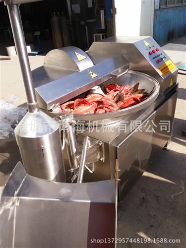 斬拌機(jī)系列 #雙速不銹鋼肉丸斬拌機(jī) 蔬菜餡泥斬拌機(jī) 肉制品加工設(shè)備 廠家直銷原始圖片3