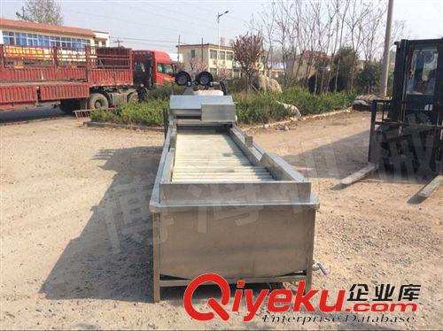 清洗流水線系列 【自動清洗機 果蔬清洗機 毛輥式自動清洗機 毛輥清洗風干機原始圖片3