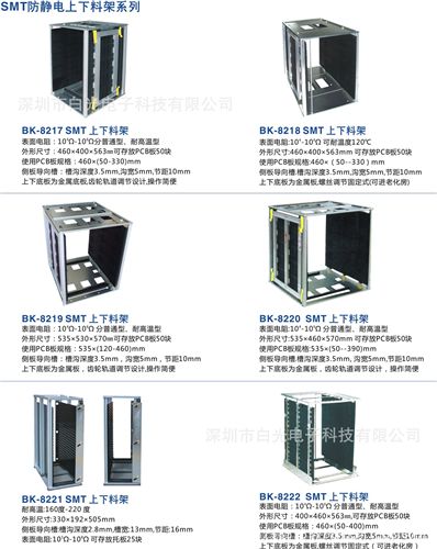 靜電控制 廠家直銷防靜電上下料架 BK8221上料架 SMT上料架原始圖片3