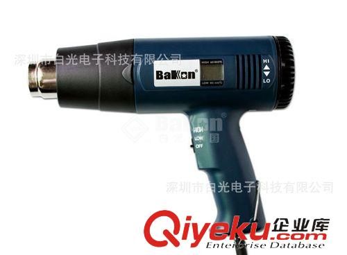 返修工具 熱縮專用熱風(fēng)槍 數(shù)顯高溫?zé)犸L(fēng)槍Bakon BK8016 1600W原始圖片2