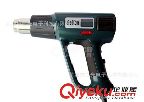 返修工具 熱縮專用熱風(fēng)槍 數(shù)顯高溫?zé)犸L(fēng)槍Bakon BK8020   2000W原始圖片2