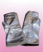 防靜產(chǎn)品 300℃工業(yè)隔熱耐高溫手套鋁箔防燙手套28CM原始圖片2