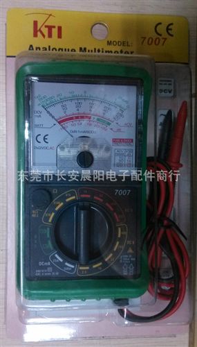 儀器儀表 廠家直銷KTI7007指針式{wn}表 7007萬用表 指針式多用表質量保證