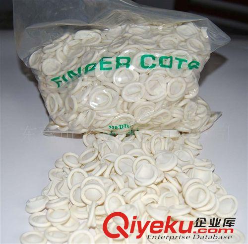 手指套系列 指套 白色卷指套 勞保手指套 500克一包1000個(gè)一包 手指套原始圖片3