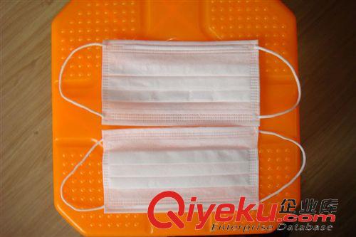 一次性用品系列 一次性口罩批發 藍色 防塵口罩 工業 防護口罩無紡布原始圖片2