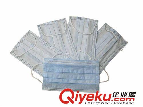 一次性用品系列 廠家供應(yīng)雙勝牌一次性口罩，三層無紡布，防塵防霧霾口罩