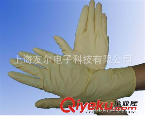 乳膠手套 廠家直銷手套乳膠手套9寸一次性醫用手套勞保手套防靜電乳膠手套原始圖片3