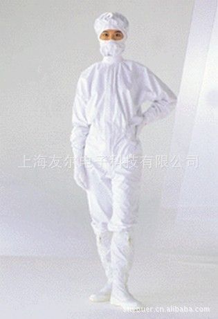 防靜電服裝 廠家供應防靜電工作服連體服潔凈服成人連體服無塵服無塵衣防靜電原始圖片3