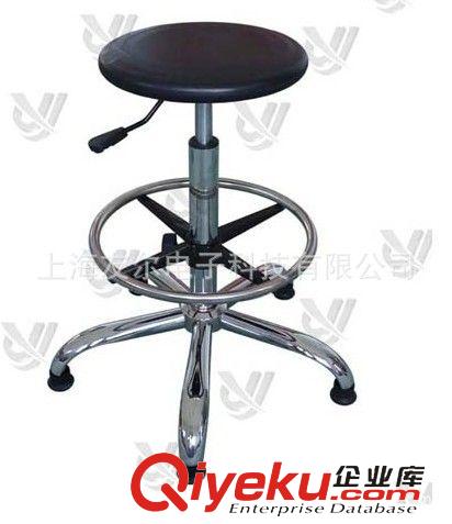 防靜電凳子 供應PU發泡高臺椅防靜電PU工作椅防靜電帶腳圈凳無塵圓凳防靜電椅