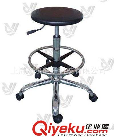 防靜電凳子 供應PU發泡高臺椅防靜電PU工作椅防靜電帶腳圈凳無塵圓凳防靜電椅