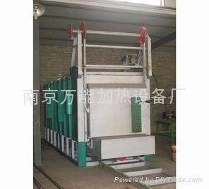 工業電爐 臺車模具爐 模具熱處理爐 模具加熱爐 注塑模具爐原始圖片3