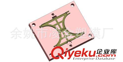 PPR管件模具 余姚凌金專業制做pp-r管夾模具原始圖片2