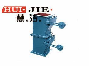 放料閥 沈最400*400雙層翻板卸灰閥 電動雙層翻板閥原始圖片2