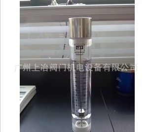 流量計 供應LZM-25GF管道式面板式流量計10,16,20GPM（1寸內(nèi)螺紋）