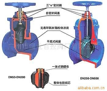 閘閥 供應(yīng)明暗桿彈性座封閘閥