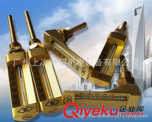 玻璃溫度計 供應V型外標式溫度計/V型金屬溫度計/黃銅V型玻璃溫度計原始圖片2